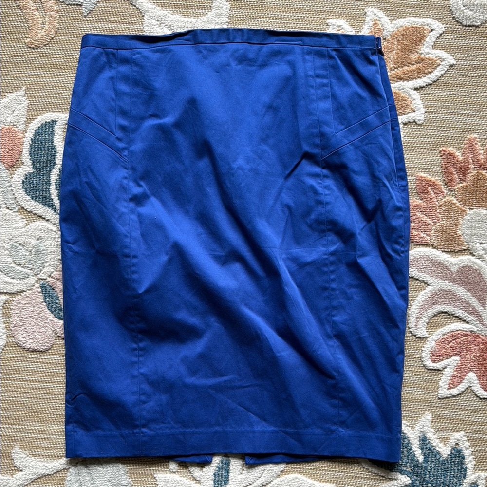 Blue Pencil Skirt like new